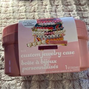 DIY Custom Jewelry Case with Pink Accents